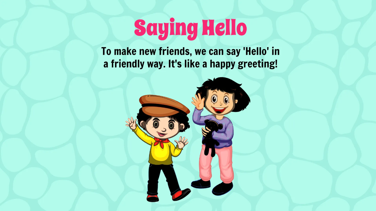 Free Making Friends and Social Interactions Template to Edit Online