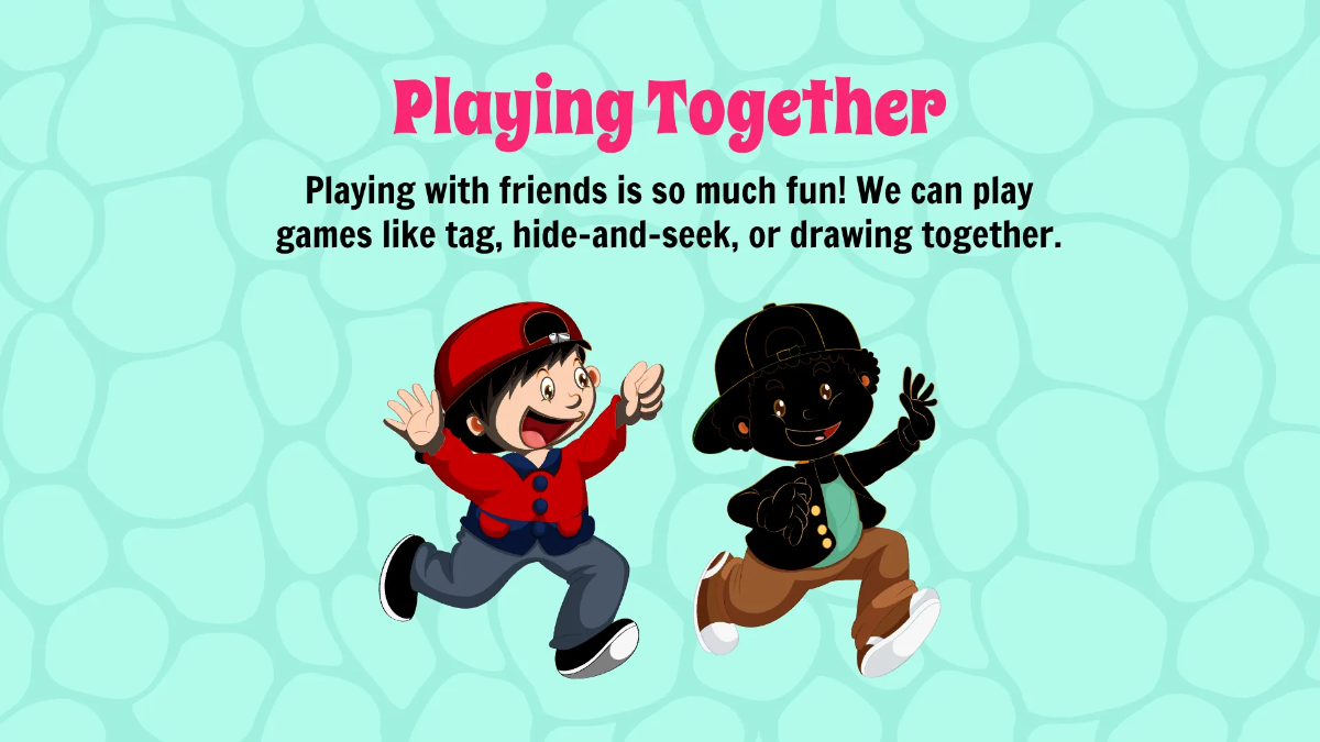 Free Making Friends and Social Interactions Template to Edit Online