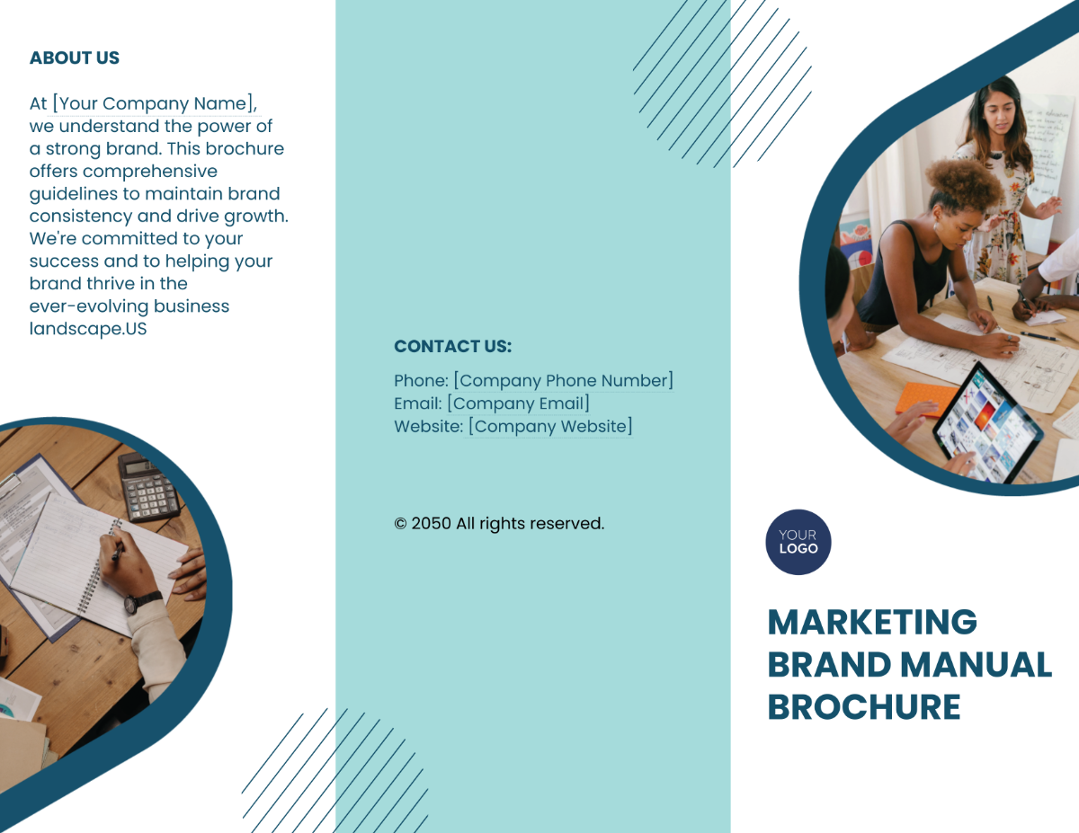 Marketing Brand Manual Brochure