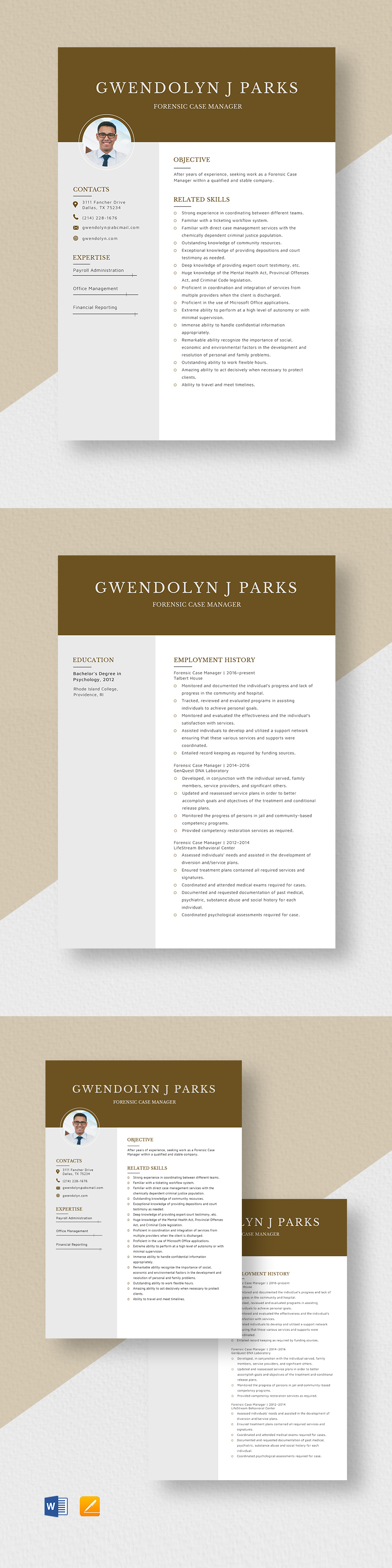 Home Health Case Manager Resume - Forensic Case Manager Resume Template 