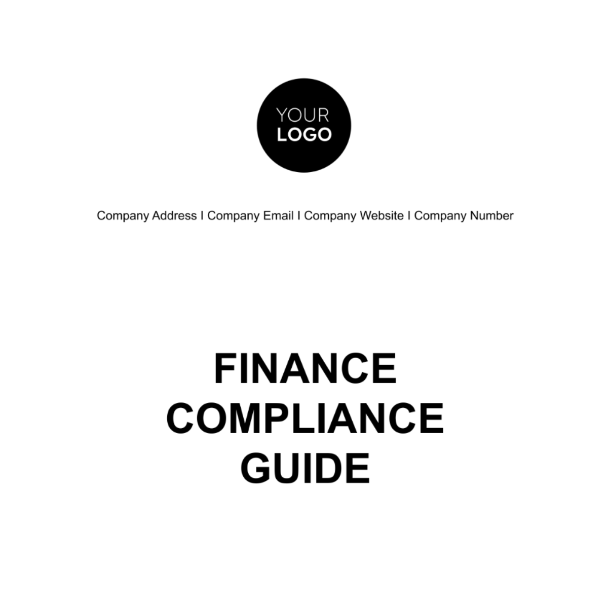 Financial Compliance Guide Template