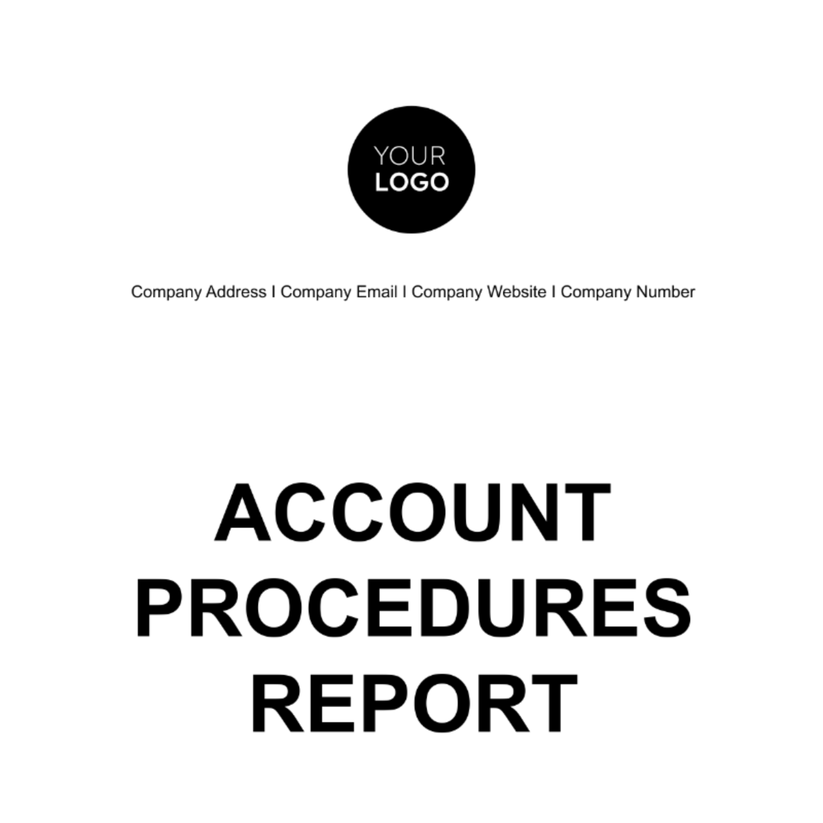 free-account-procedures-report-edit-online-download-template