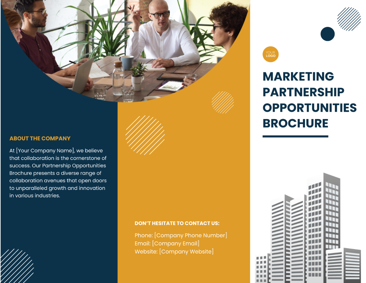 Marketing Partnership Opportunities Brochure
