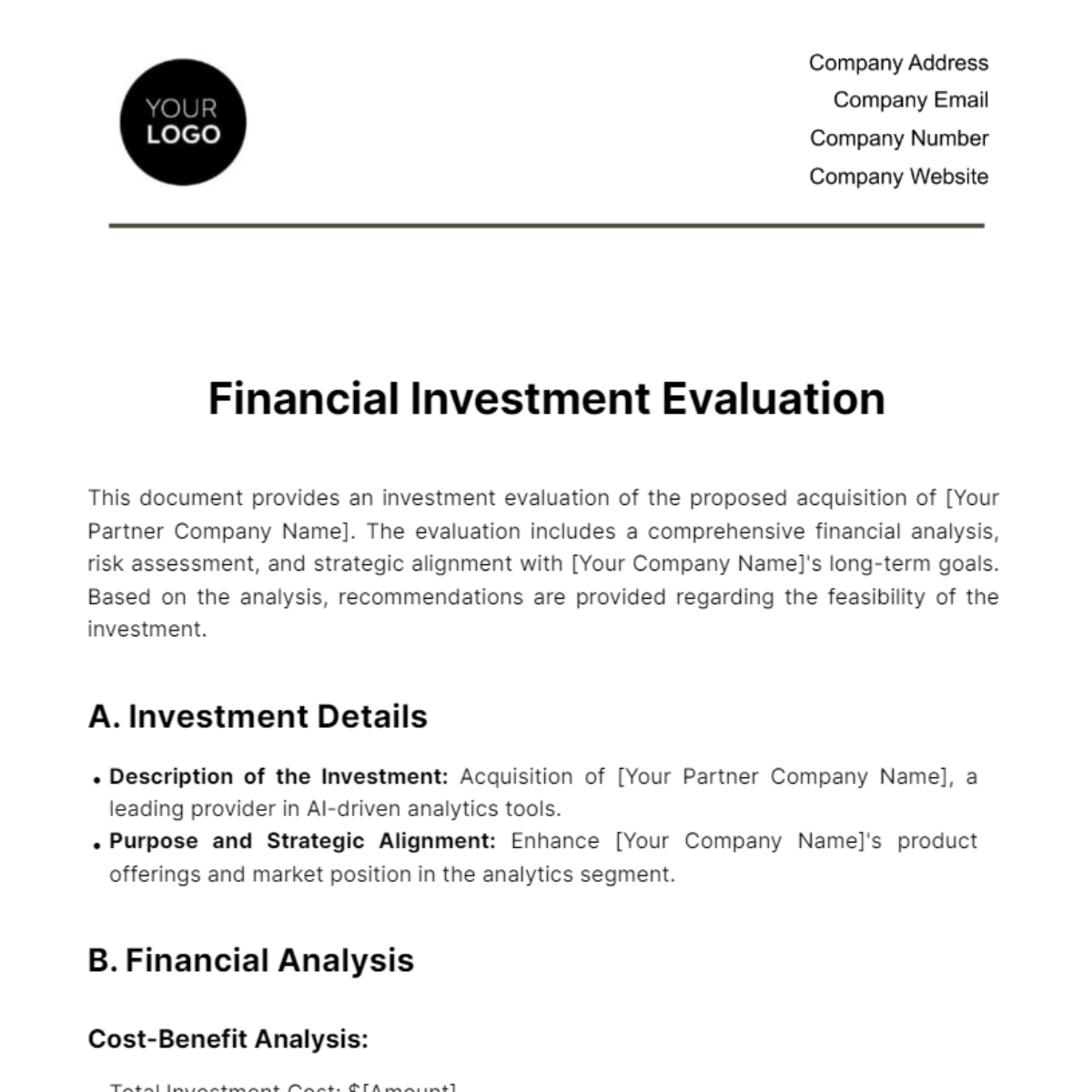 financial-investment-evaluation-template-edit-online-download