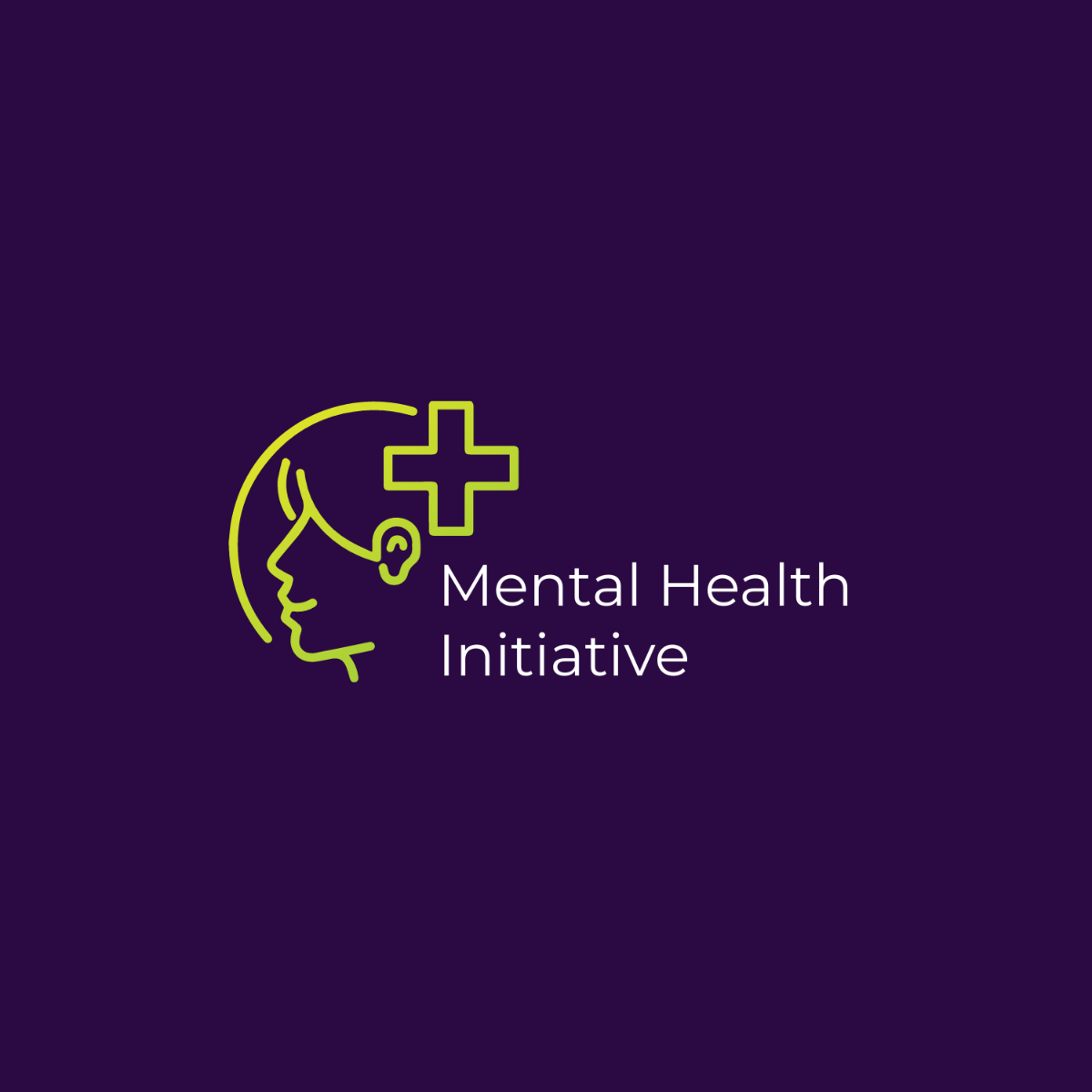 Mental Health Initiative Logo Template