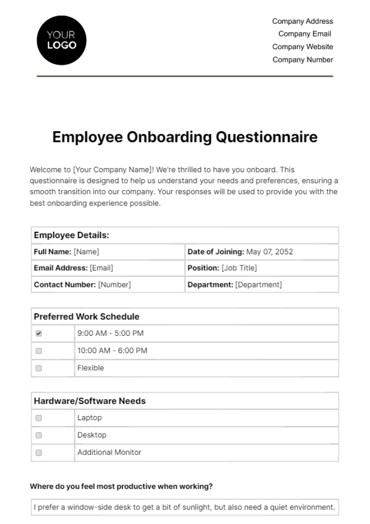 Free Recruitment Policy Outline HR Template