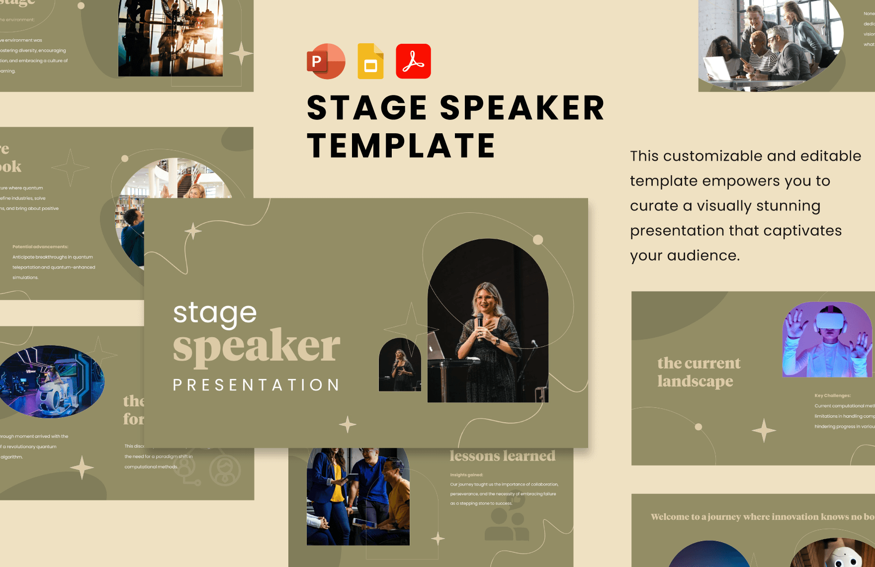 Stage Speaker Template