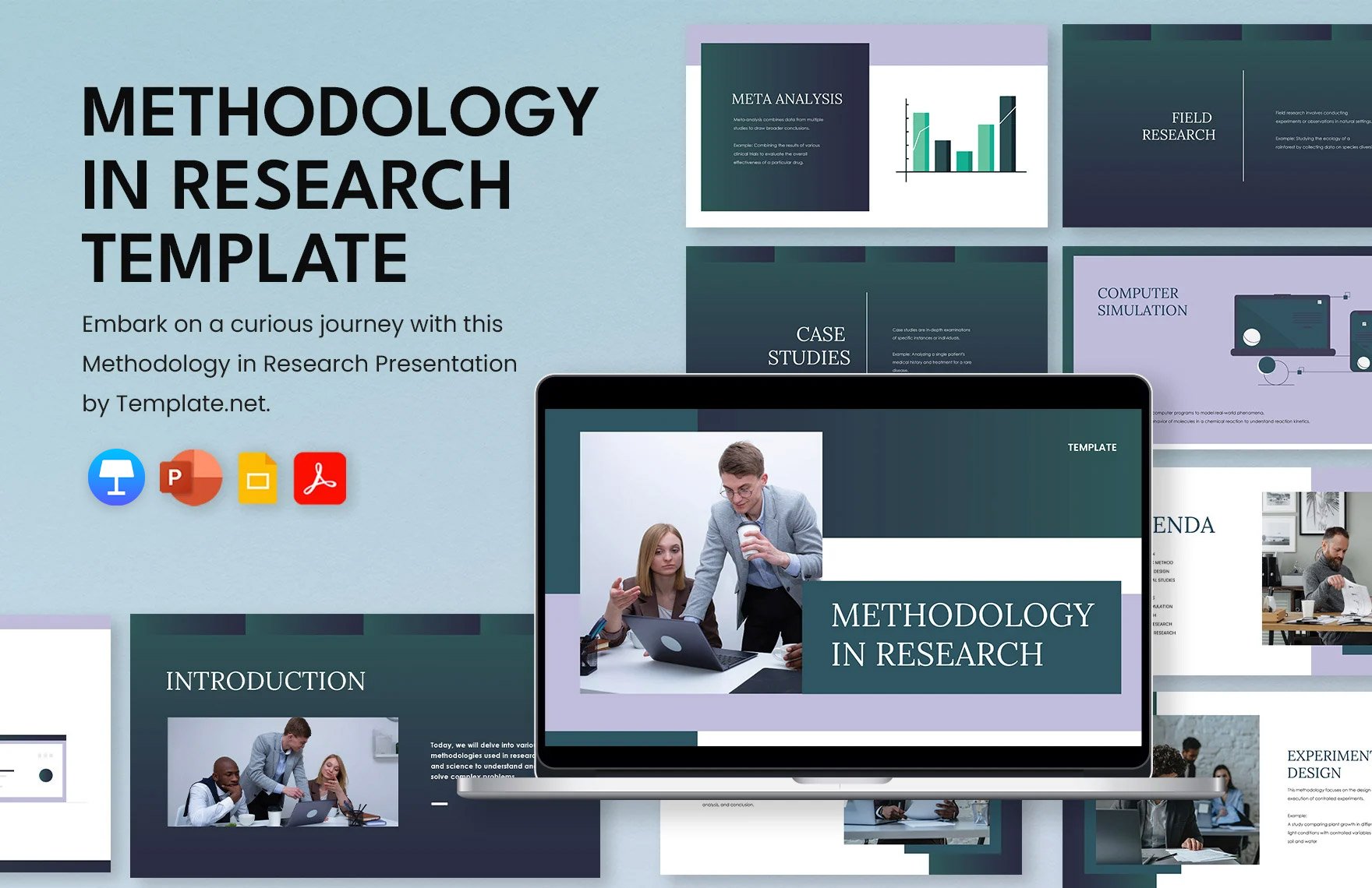 Free Methodology in Research Template in PDF, PowerPoint, Google Slides, Apple Keynote