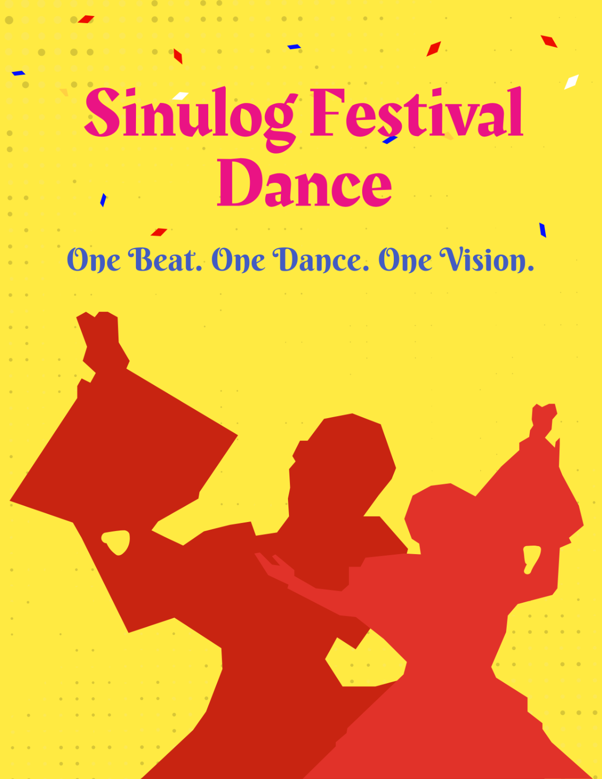 Free Sinulog Festival Dance Flyer Template