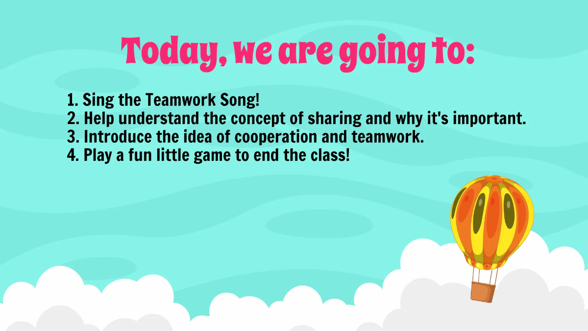 Free Sharing and Cooperation Template to Edit Online