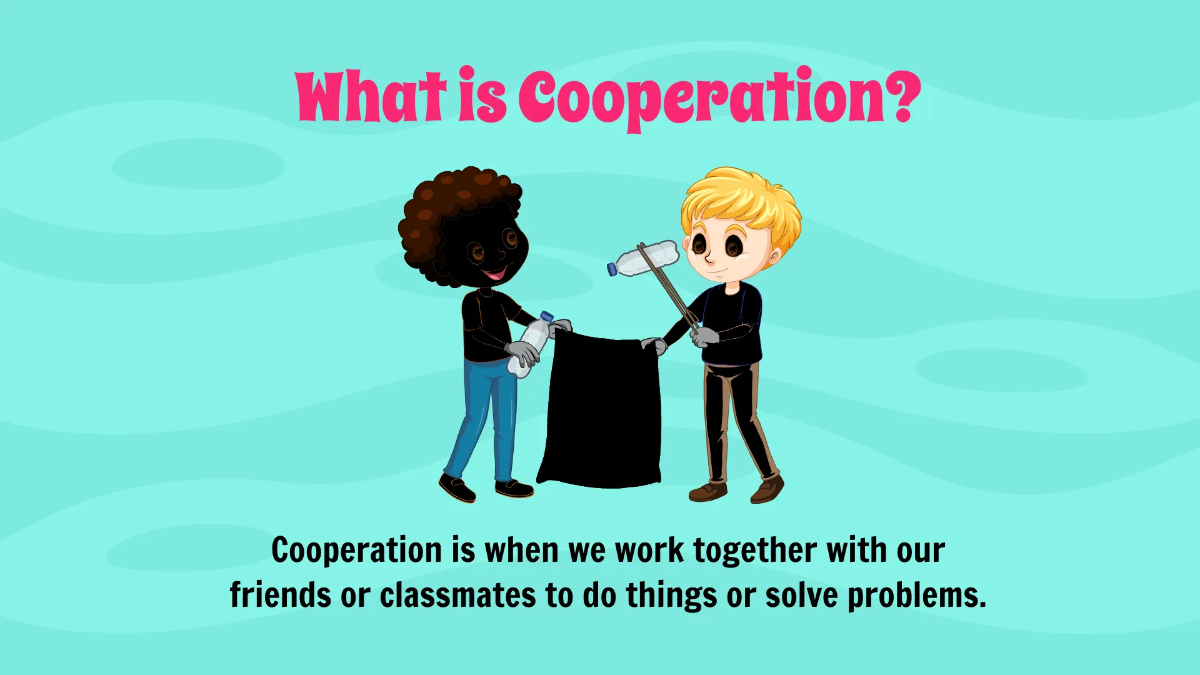 Free Sharing and Cooperation Template to Edit Online