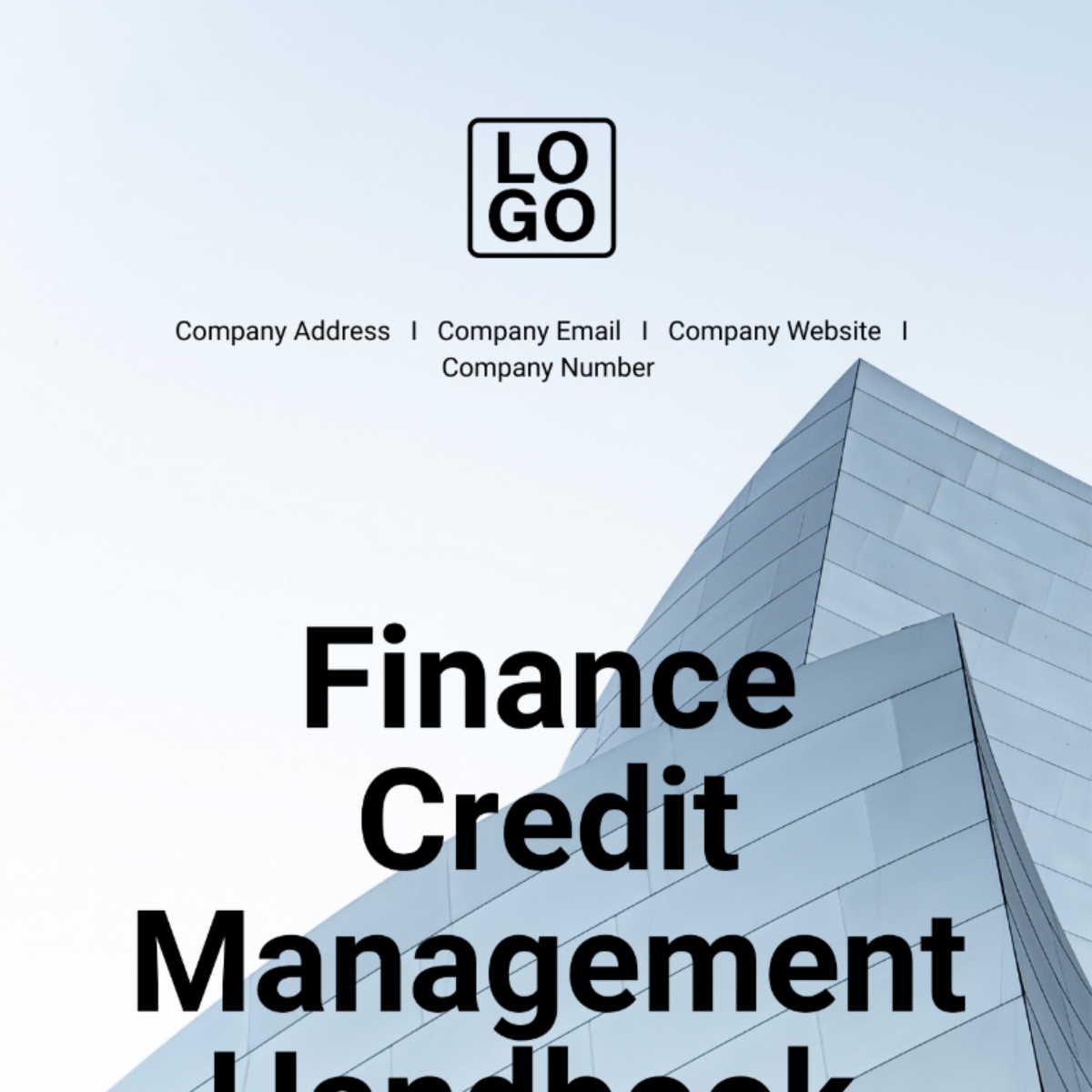 Finance Credit Management Handbook Template