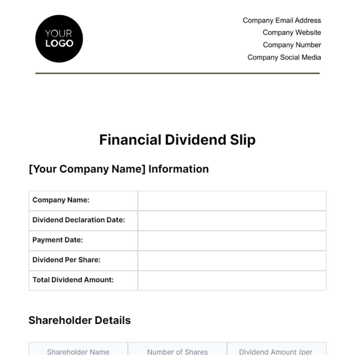 Calendar Template 2025 Monthly Dividend Margy Saundra