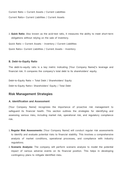 Free Financial Reporting Protocol Template to Edit Online