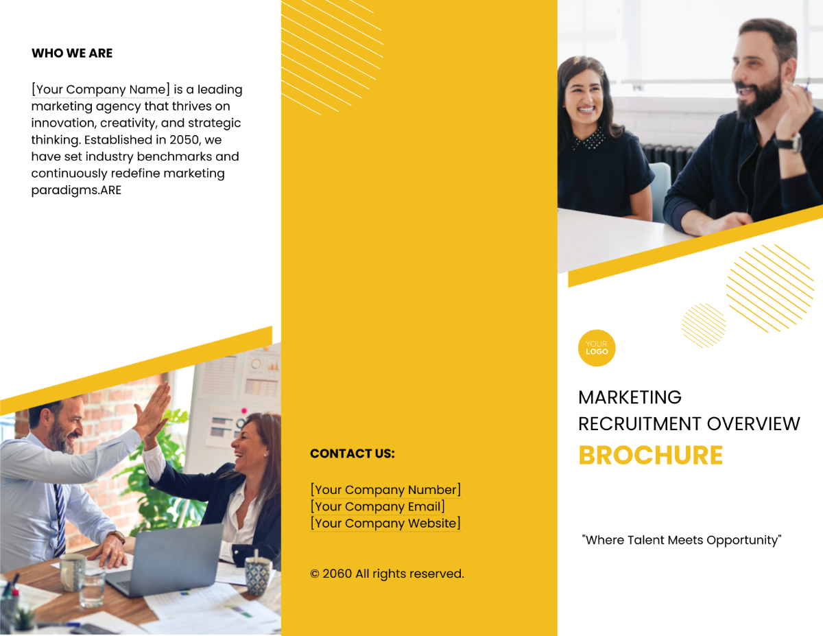 Marketing Recruitment Overview Brochure