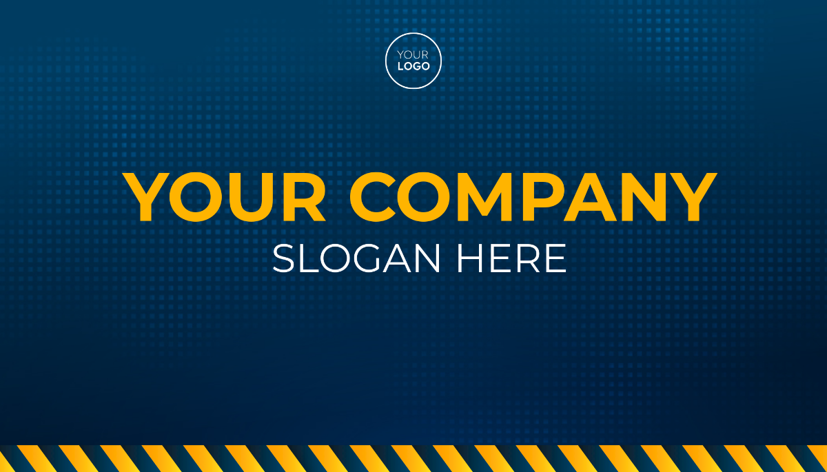 Free Workplace Safety Auditor Business Card Template to Edit Online