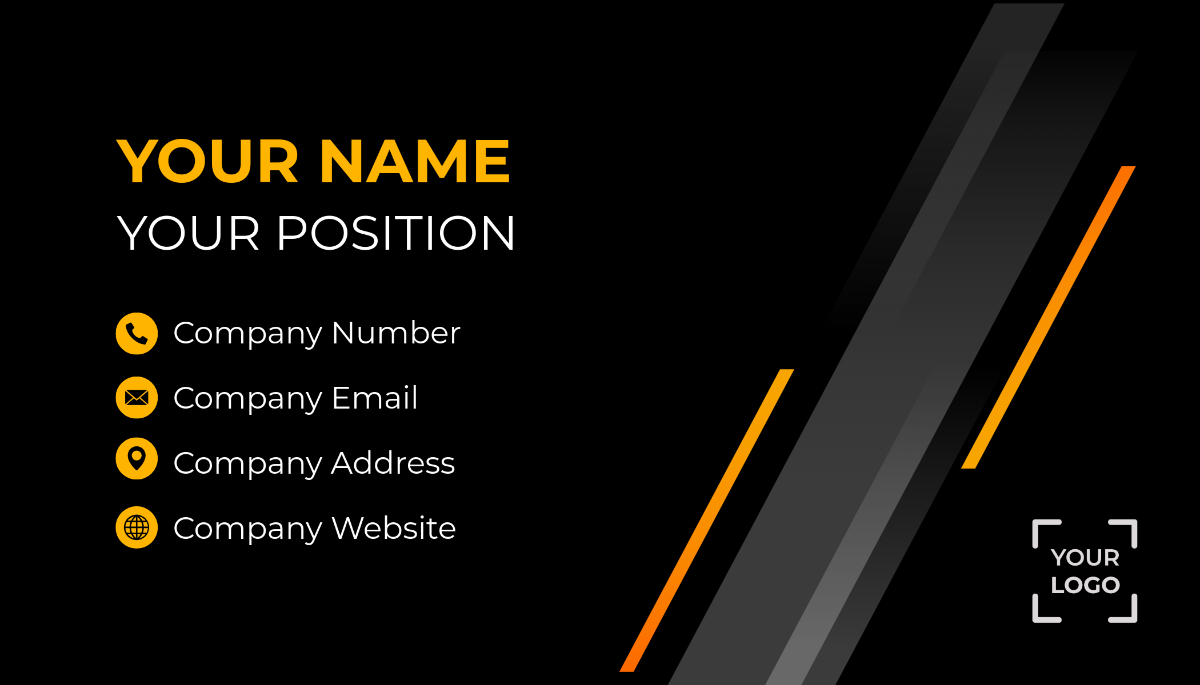 Free Industrial Hygienist Business Card Template to Edit Online
