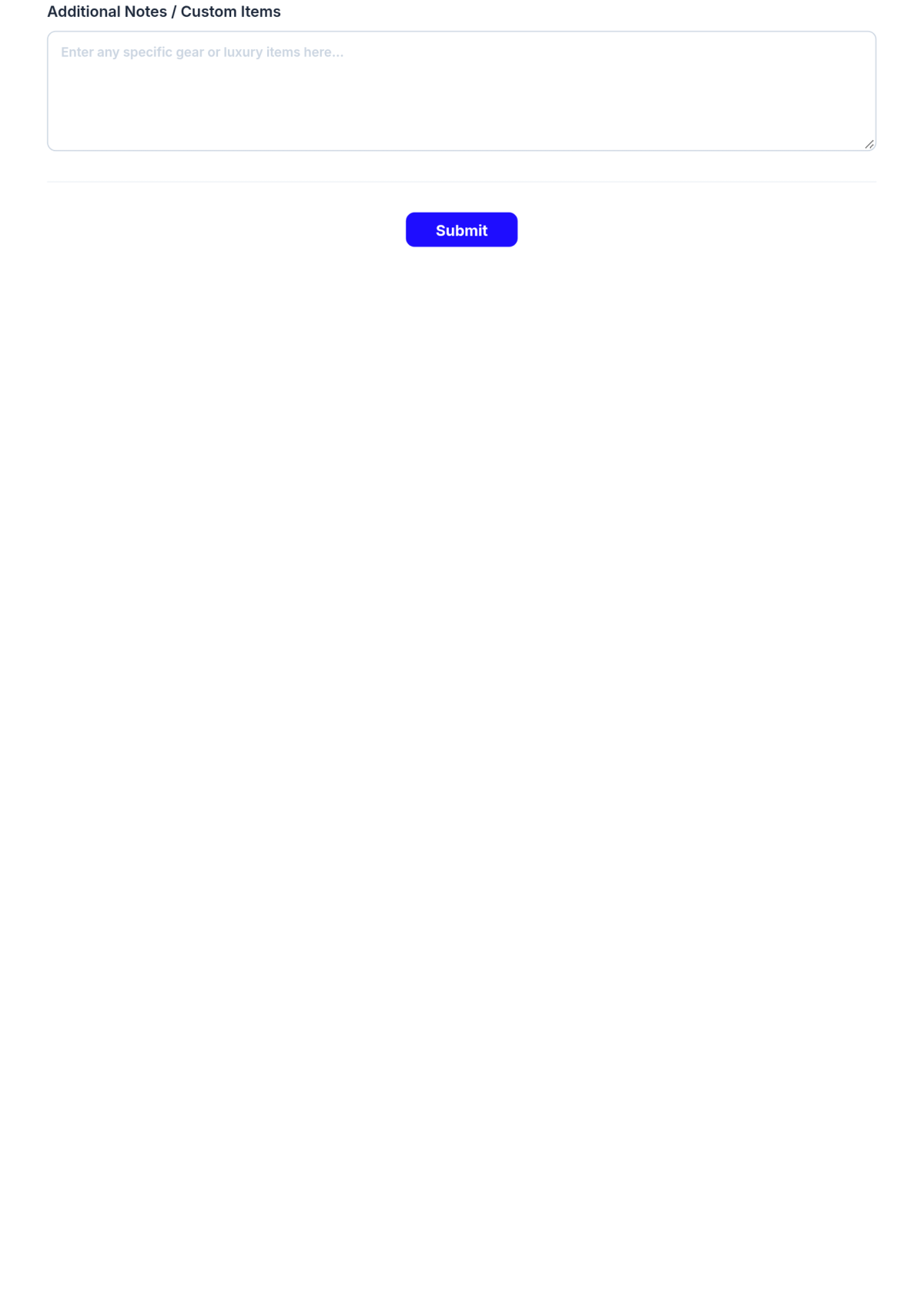 Free Weekend Backpacking Checklist Template & AI Maker Free Weekend Backpacking Checklist Template & AI Maker