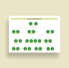 Kid Friendly Family Tree Template in Microsoft Word | Template.net