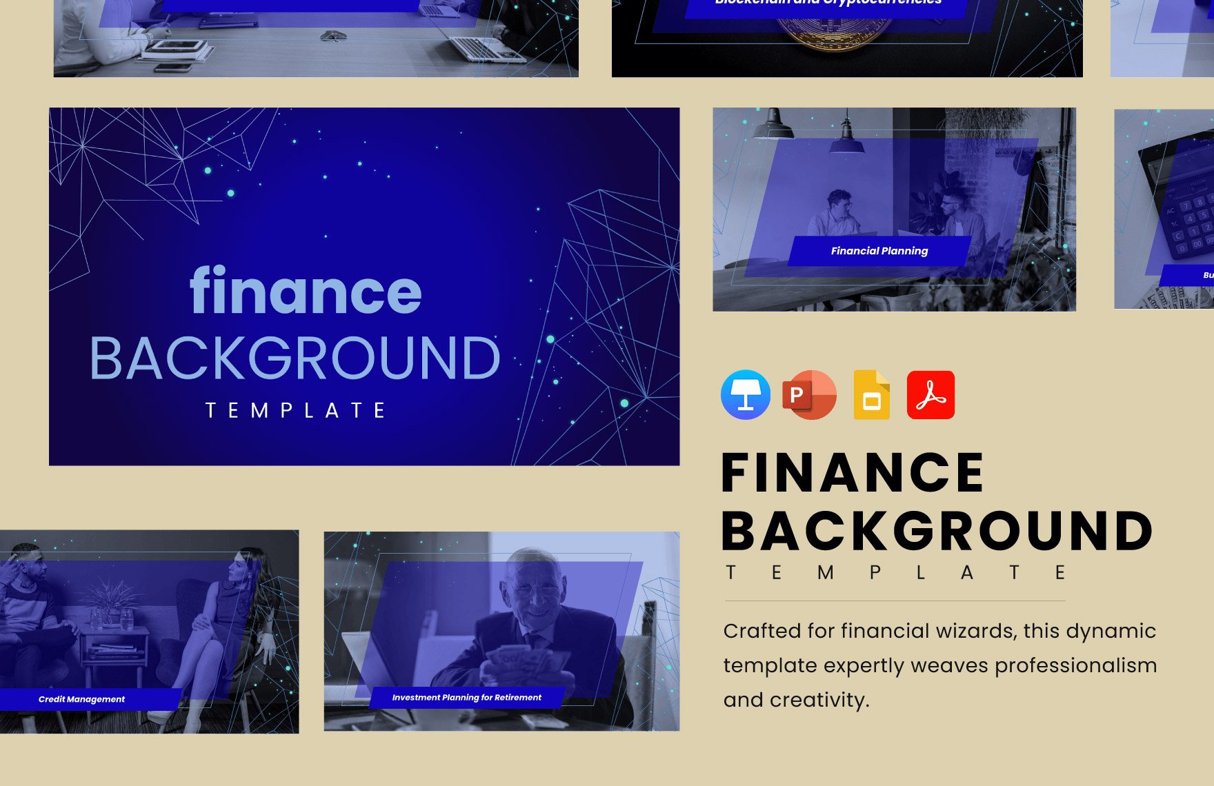 Finance Background Template