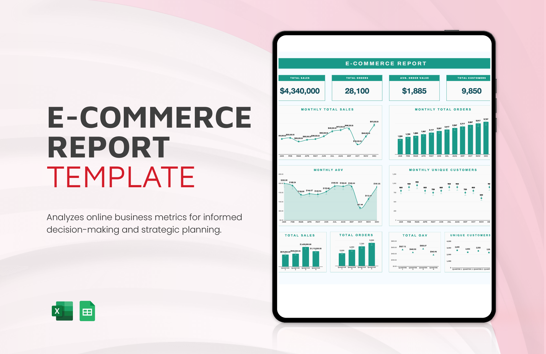 E-commerce Report Template