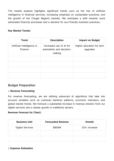 Free Finance Budget Implementation Protocol Template to Edit Online