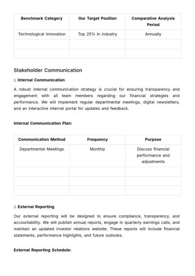 Free Finance Budget Implementation Protocol Template to Edit Online