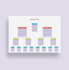 Large Family Tree Template in Microsoft Word | Template.net