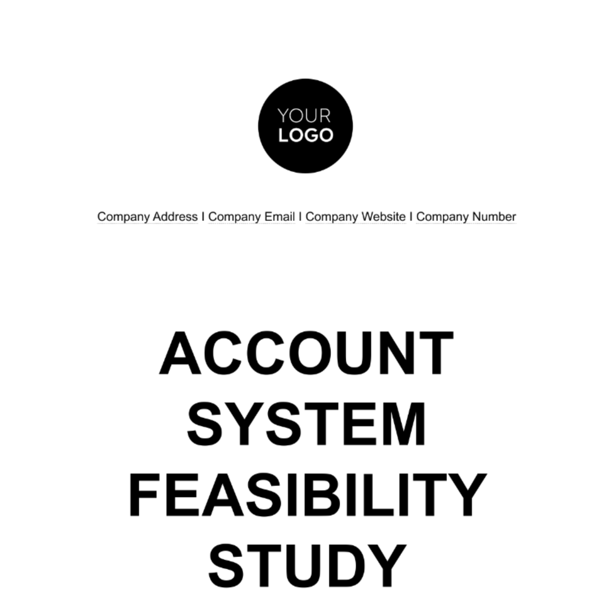 account-system-feasibility-study-template-edit-online-download