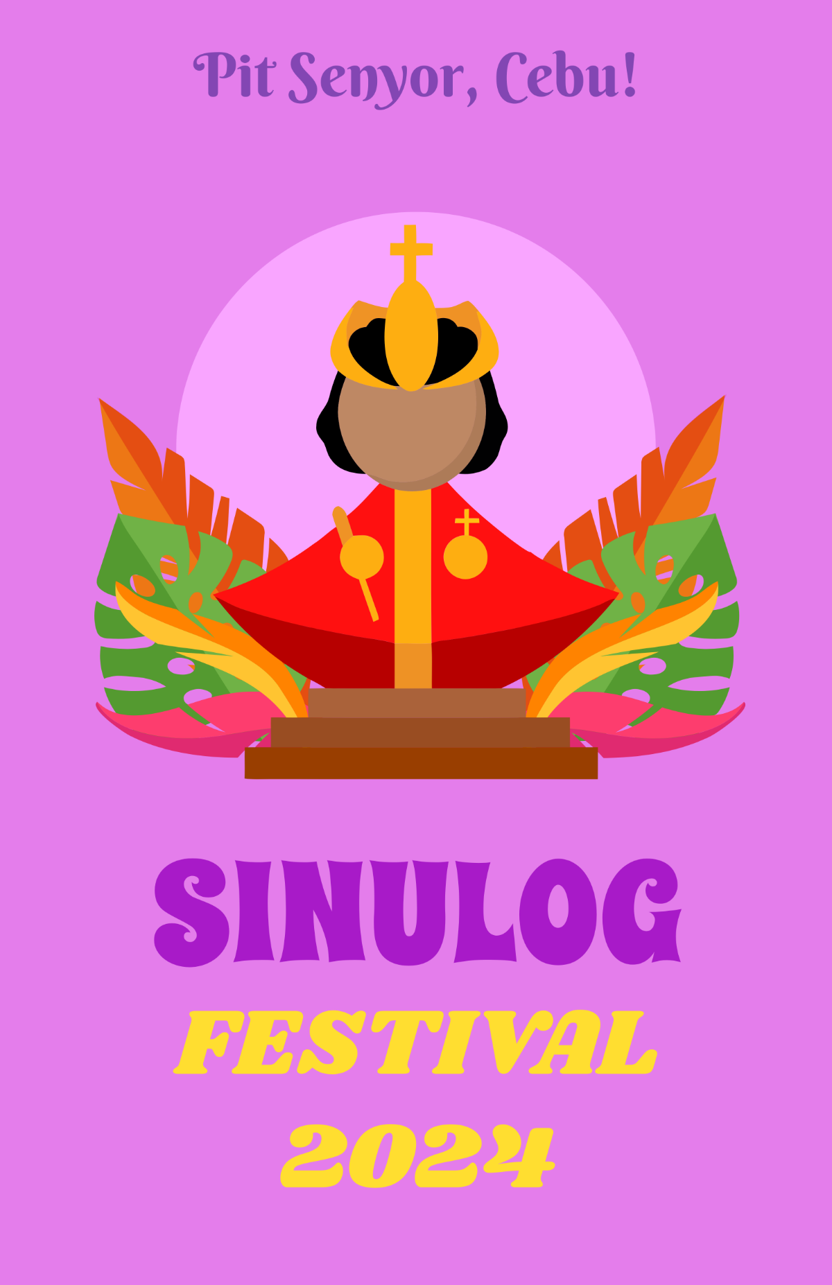 Sinulog Festival 2024 Poster Template