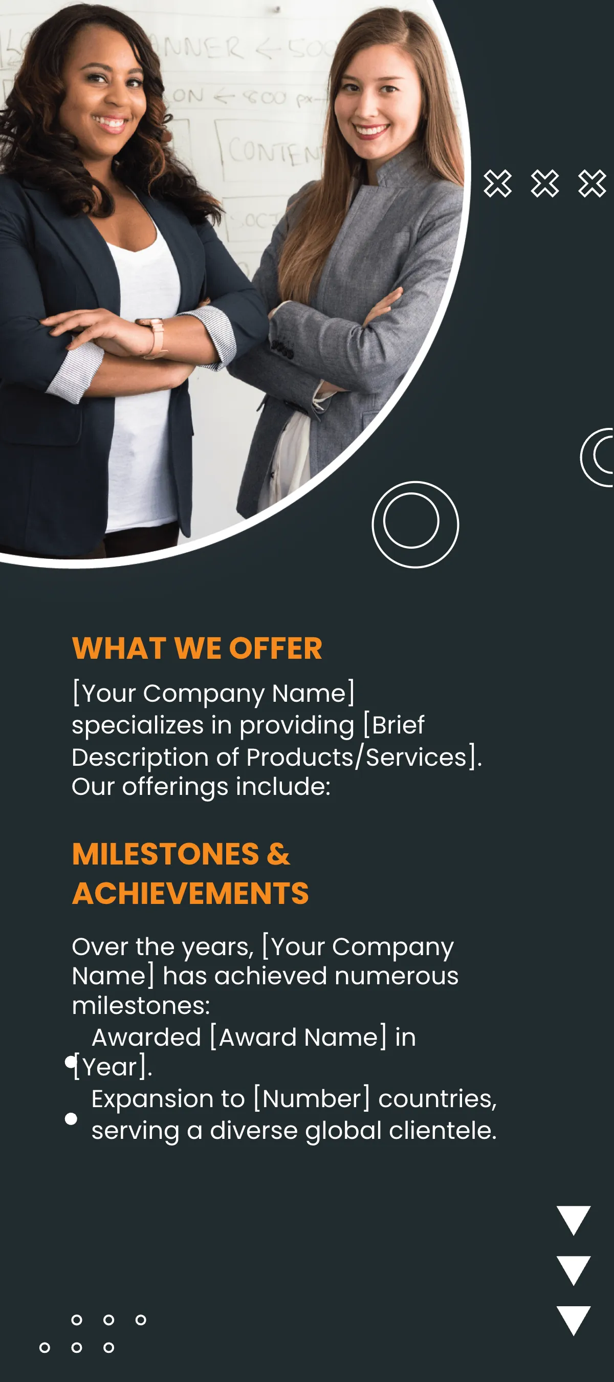 Free Corporate Overview Rack Card Template to Edit Online