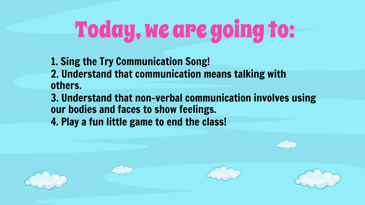 Free Effective Verbal and Non-Verbal Communication Template to Edit Online