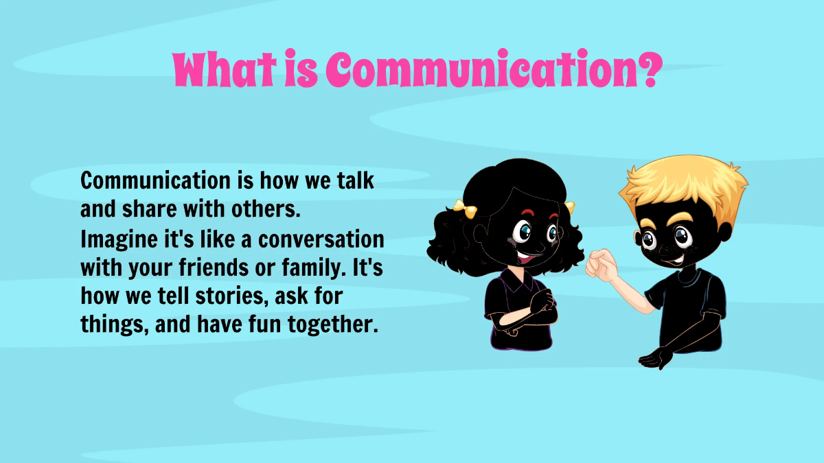 Free Effective Verbal and Non-Verbal Communication Template to Edit Online