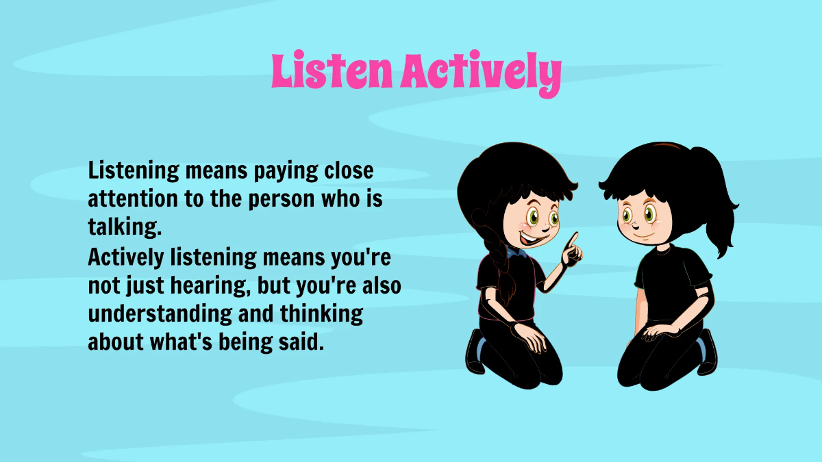 Free Effective Verbal and Non-Verbal Communication Template to Edit Online