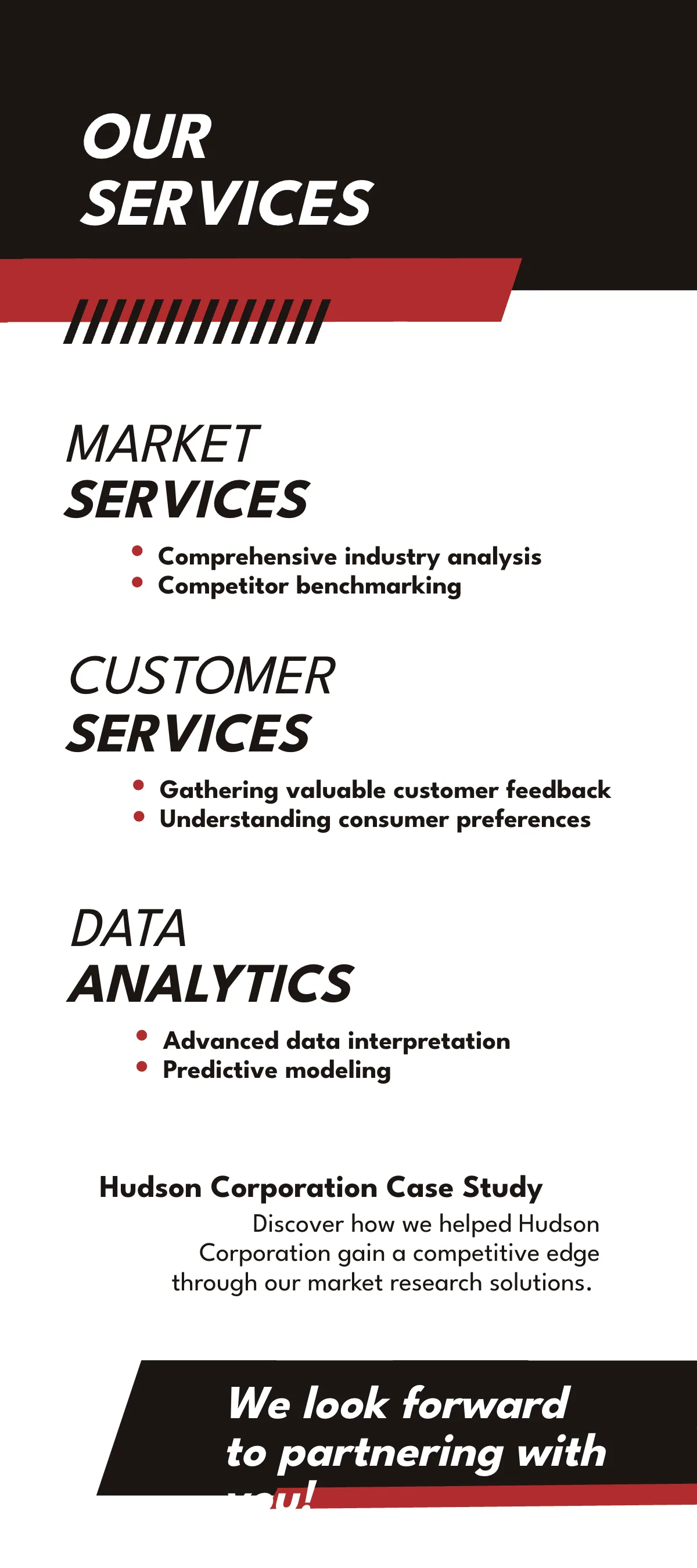 Free Marketing Market Research Rack Card Template to Edit Online
