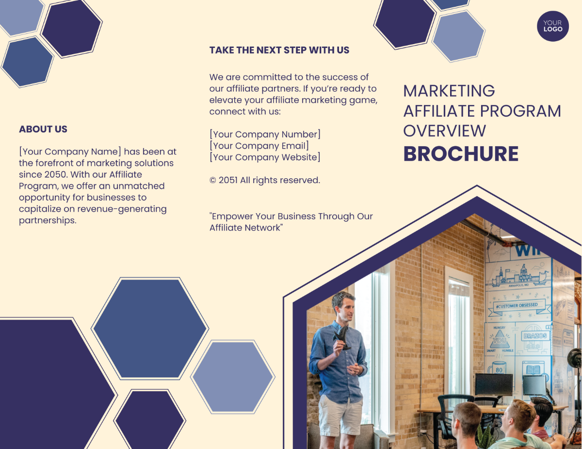 Marketing Affiliate Program Overview Brochure