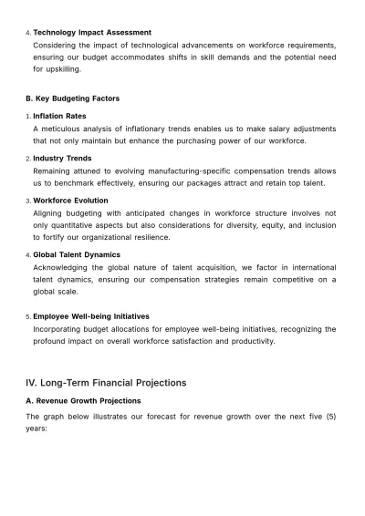 Free Long-Term Finance Payroll Plan Template to Edit Online