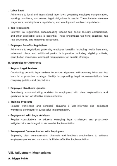 Free Long-Term Finance Payroll Plan Template to Edit Online
