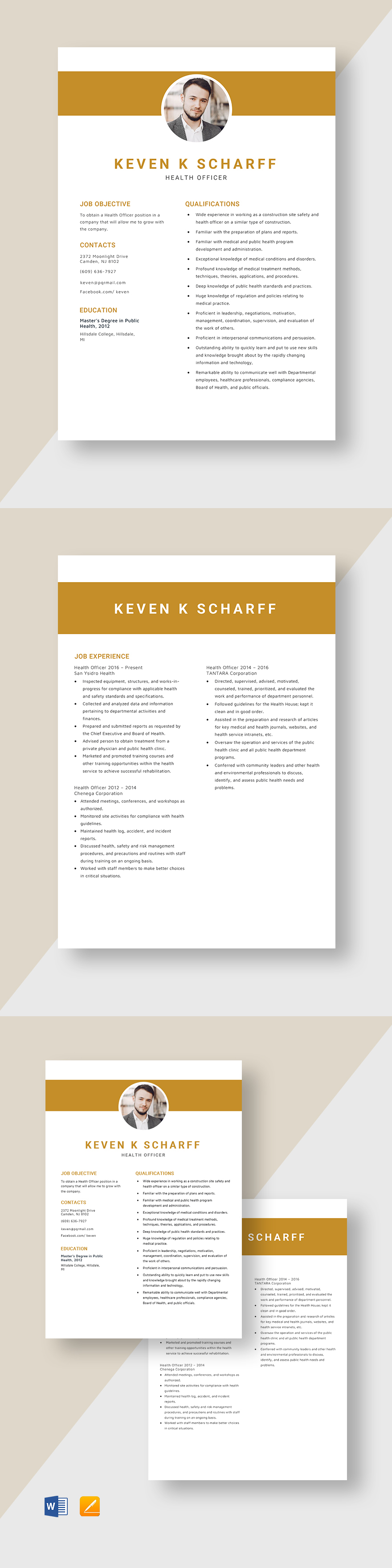 free-health-officer-resume-template-word-apple-pages-template