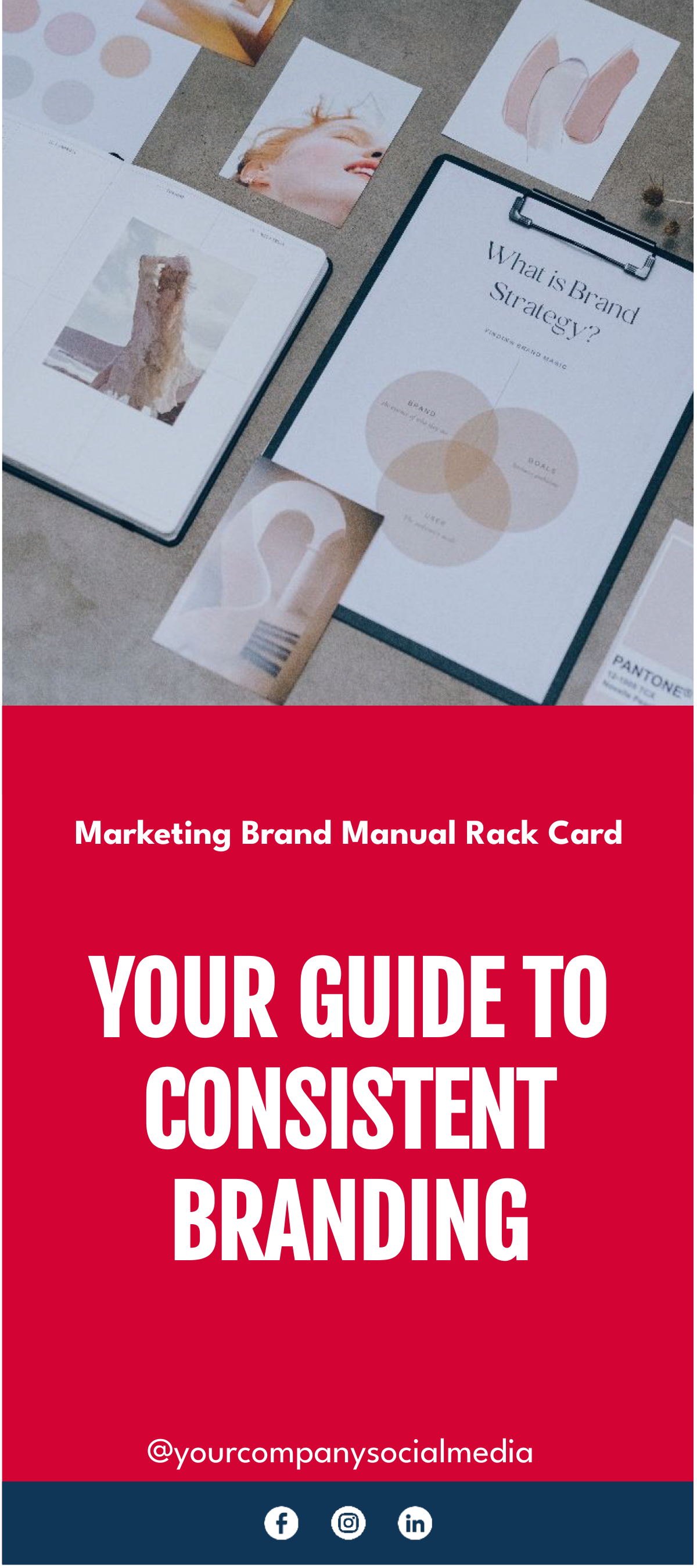 Marketing Brand Manual Rack Card
