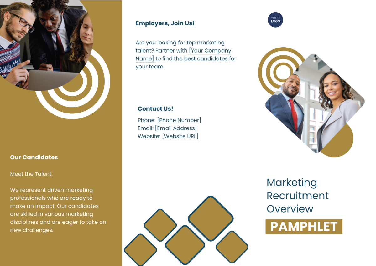Marketing Recruitment Overview Pamphlet