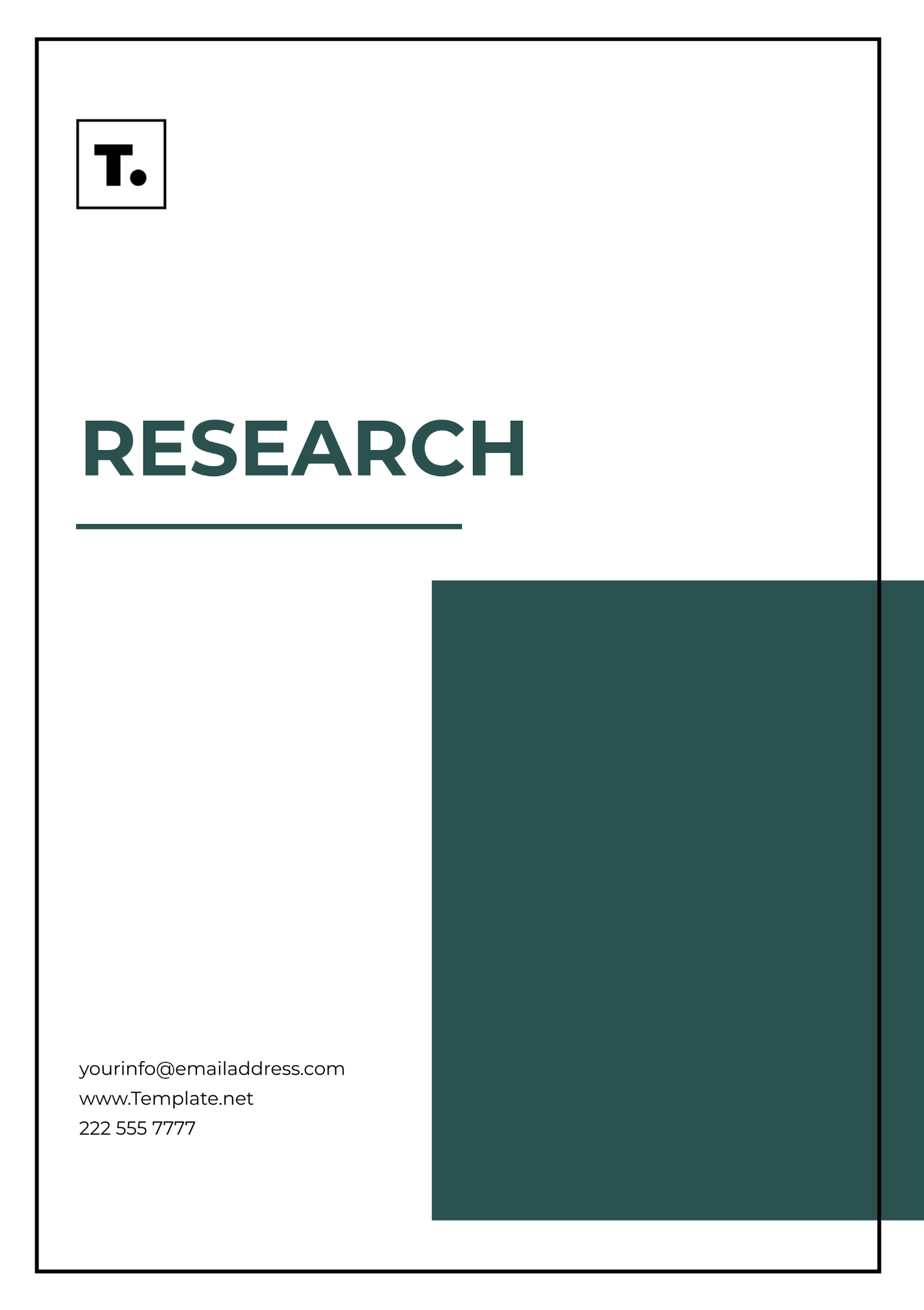 Research Template