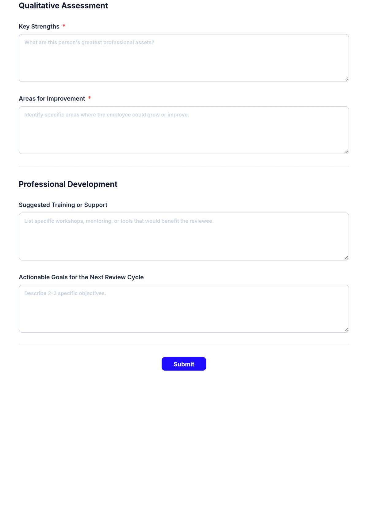 Free 360-Degree Feedback Form HR Template & AI Maker Free 360-Degree Feedback Form HR Template & AI Maker