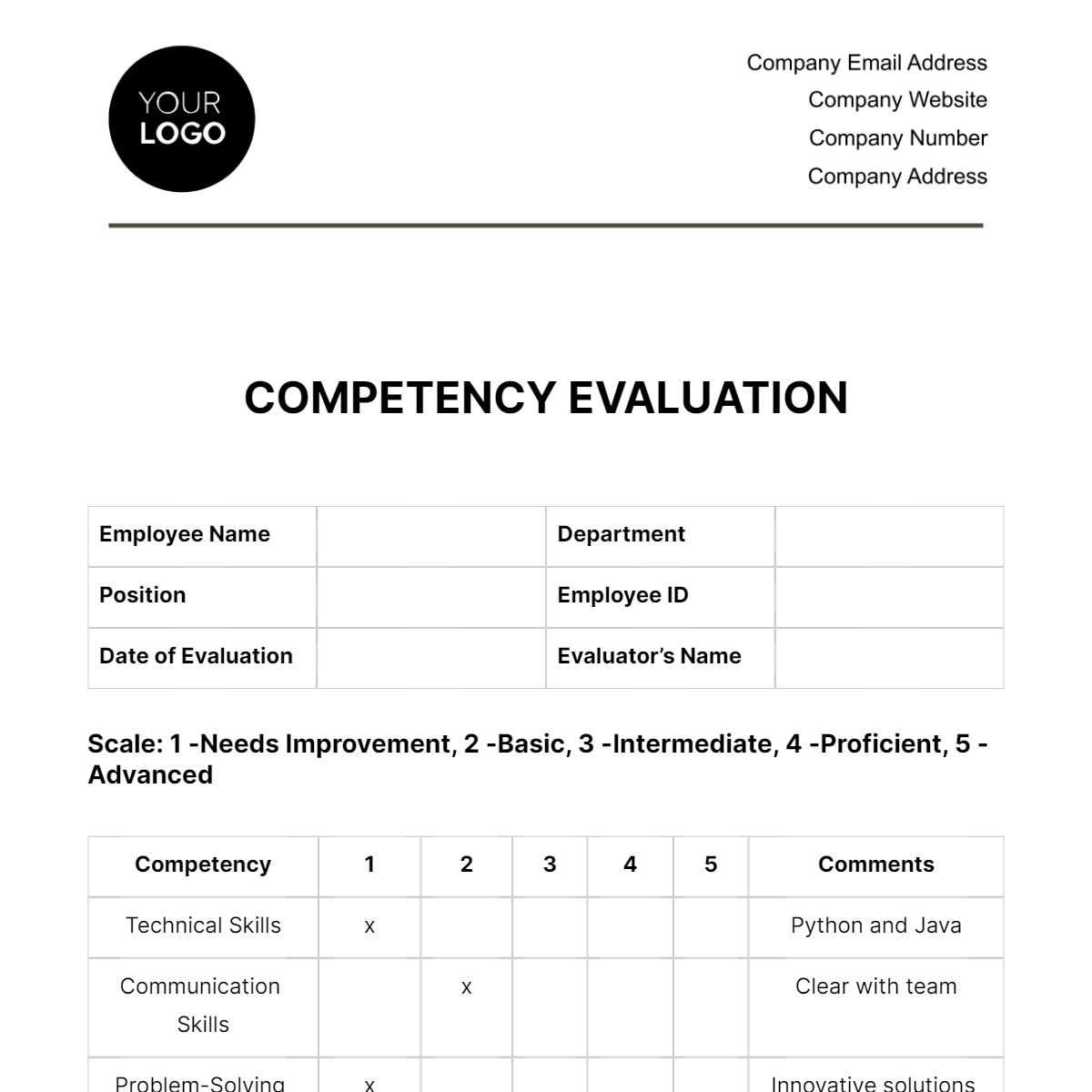 FREE HR Templates Templates & Examples - Download in Word, Google Docs ...