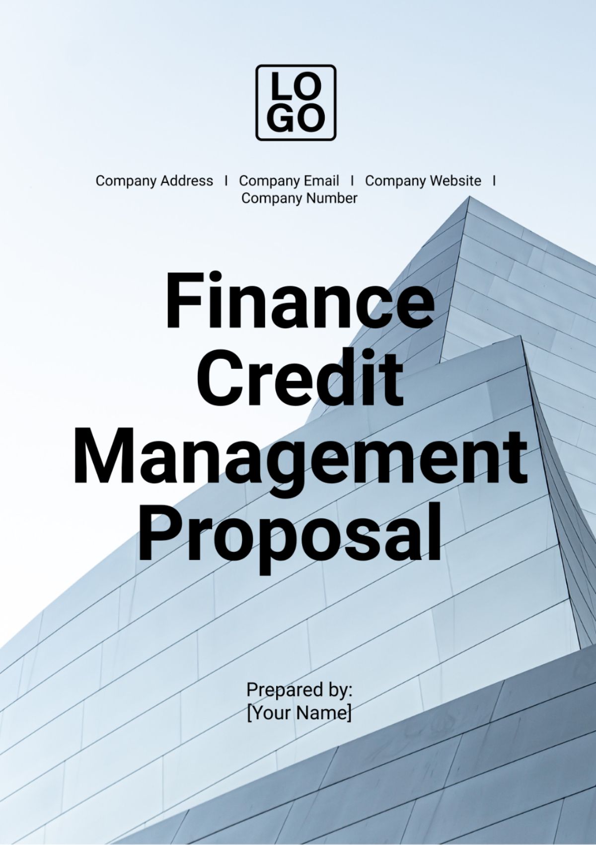 Finance Credit Management Proposal Template