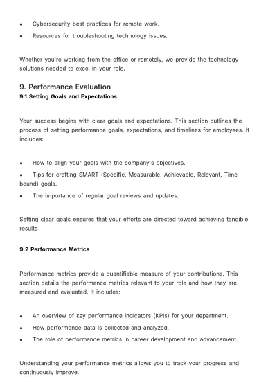 Free Comprehensive Training Manual HR Template to Edit Online
