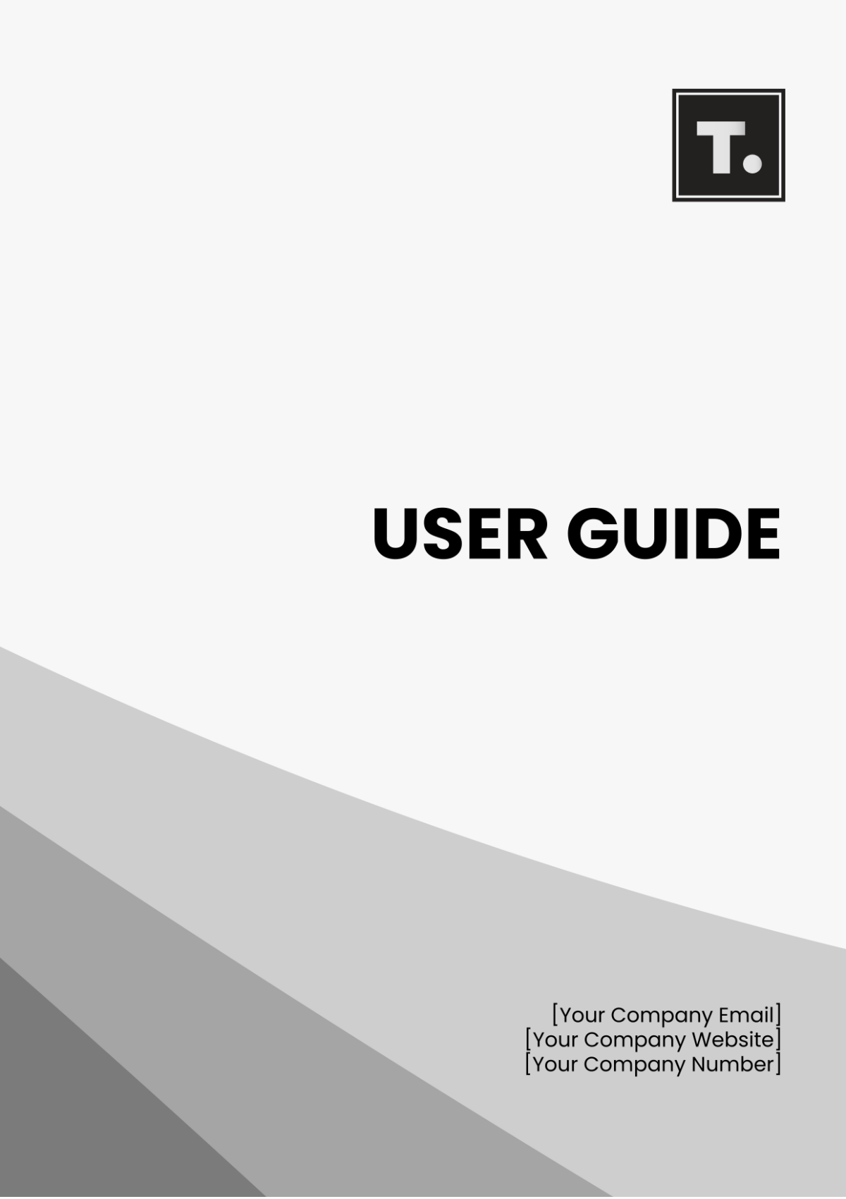 User Guide Template - Edit Online & Download