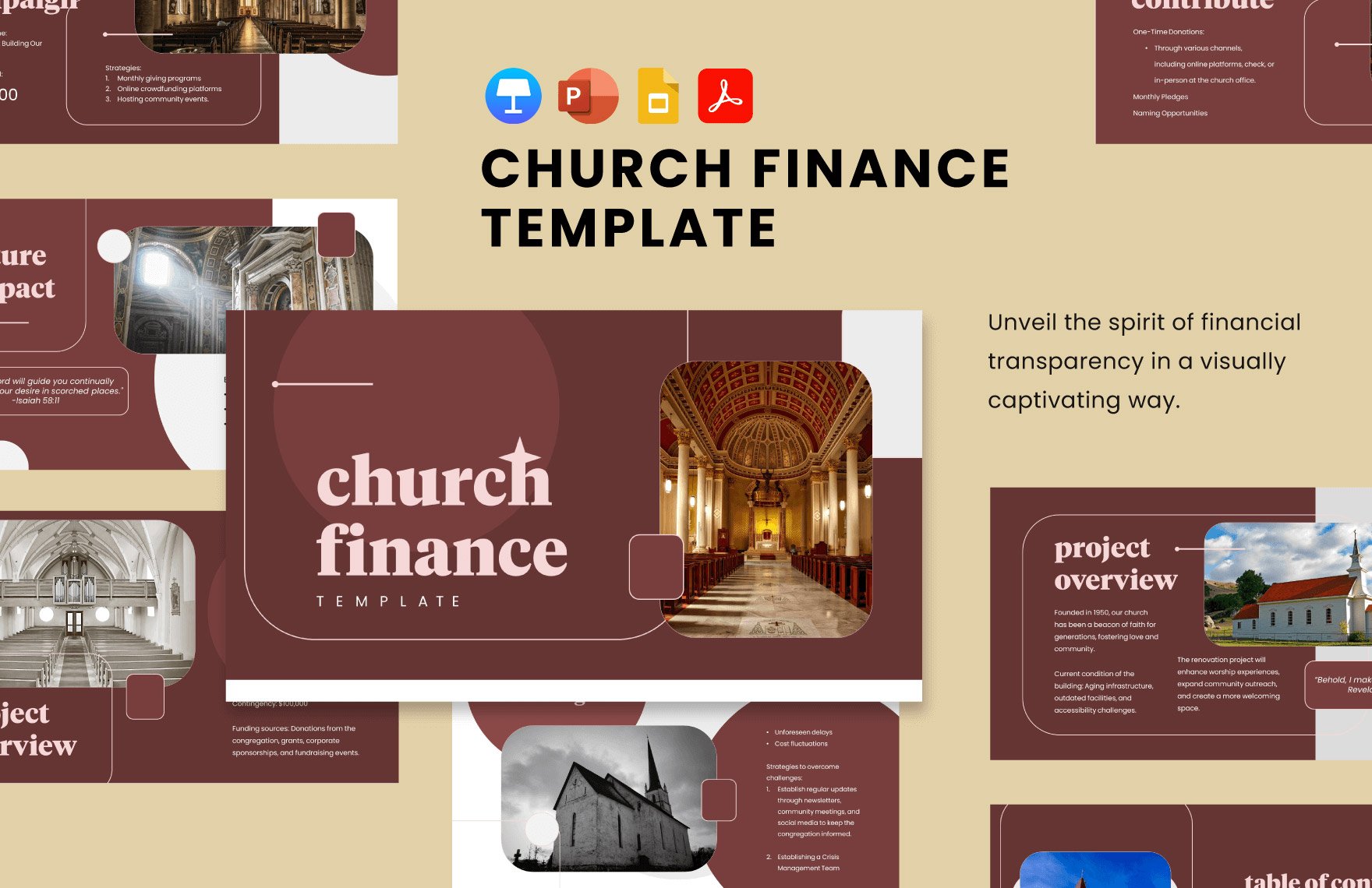 Church Finance Template