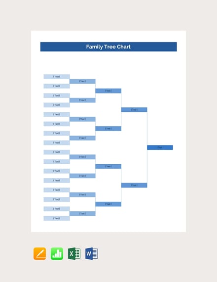 free family tree chart template 440x570
