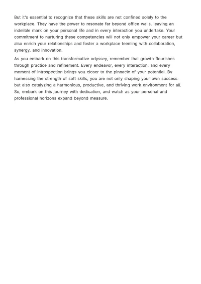 Free Soft Skills Training Guide HR Template to Edit Online